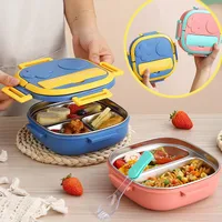 Cute Cartoon Stainless Steel Lunch Box main image 1