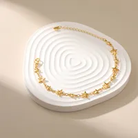 Star Le Cuivre Placage Plaqué Or 18k Bracelets main image 5