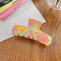 Lady Gradient Color Acetic Acid Sheets Hair Claws sku image 10