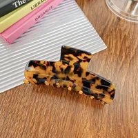 Lady Gradient Color Acetic Acid Sheets Hair Claws sku image 6