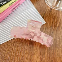 Lady Gradient Color Acetic Acid Sheets Hair Claws sku image 8