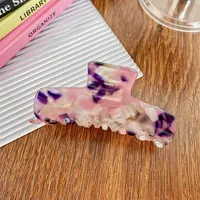 Lady Gradient Color Acetic Acid Sheets Hair Claws sku image 12