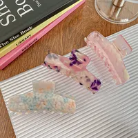 Lady Gradient Color Acetic Acid Sheets Hair Claws main image 4