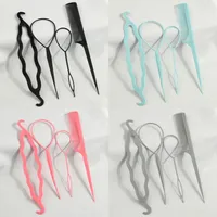 Simple Style Solid Color Plastic Hair Combs main image 1