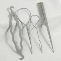 Simple Style Solid Color Plastic Hair Combs sku image 3