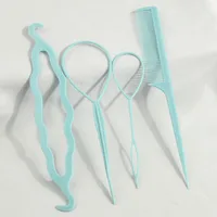 Simple Style Solid Color Plastic Hair Combs sku image 5