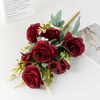Imitation Plants Simple Style Classic Style Flower Silk Flower Home & Kitchen main image 2