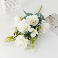 Imitation Plants Simple Style Classic Style Flower Silk Flower Home & Kitchen main image 4