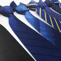 Simple Style Stripe Polyester Yarn Unisex Tie main image 2