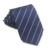 Simple Style Stripe Polyester Yarn Unisex Tie main image 3