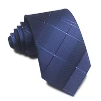 Simple Style Stripe Polyester Yarn Unisex Tie main image 4