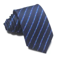 Simple Style Stripe Polyester Yarn Unisex Tie sku image 4