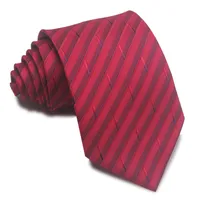 Simple Style Stripe Polyester Yarn Unisex Tie sku image 15