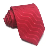 Simple Style Stripe Polyester Yarn Unisex Tie sku image 17