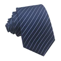 Simple Style Stripe Polyester Yarn Unisex Tie sku image 31