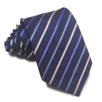 Simple Style Stripe Polyester Yarn Unisex Tie sku image 43