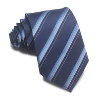 Simple Style Stripe Polyester Yarn Unisex Tie sku image 48