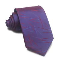 Simple Style Stripe Polyester Yarn Unisex Tie sku image 58