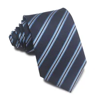 Simple Style Stripe Polyester Yarn Unisex Tie sku image 62