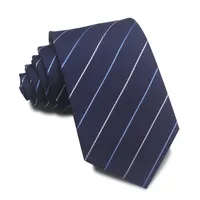 Simple Style Stripe Polyester Yarn Unisex Tie sku image 66