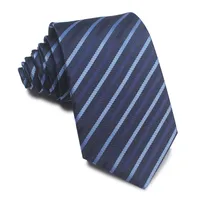 Simple Style Stripe Polyester Yarn Unisex Tie sku image 69