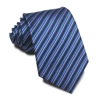 Simple Style Stripe Polyester Yarn Unisex Tie sku image 68