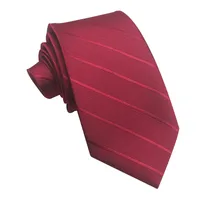 Simple Style Stripe Polyester Yarn Unisex Tie sku image 72