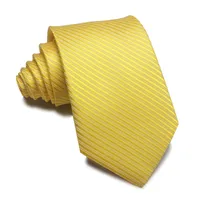 Simple Style Stripe Polyester Yarn Unisex Tie sku image 80