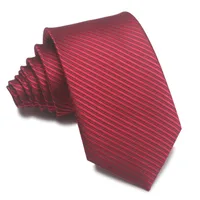 Simple Style Stripe Polyester Yarn Unisex Tie sku image 85