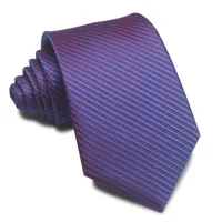 Simple Style Stripe Polyester Yarn Unisex Tie sku image 92
