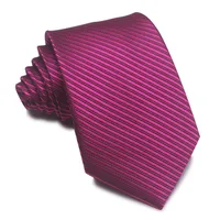 Simple Style Stripe Polyester Yarn Unisex Tie sku image 93