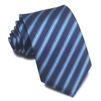 Simple Style Stripe Polyester Yarn Unisex Tie sku image 97