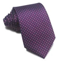 Simple Style Stripe Polyester Yarn Unisex Tie sku image 100