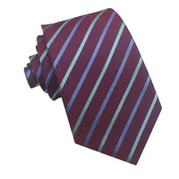 Simple Style Stripe Polyester Yarn Unisex Tie sku image 109
