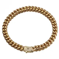 Vêtement De Rue Couleur Unie Acier Inoxydable Bracelets Collier main image 2