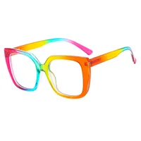 Cat Eye Fashion Geometric Pc Full Frame Optical Glasses main image 5