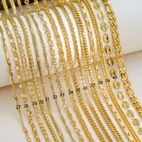 Wholesale Jewelry Solid Color Basic Simple Style 304 Stainless Steel 18K Gold Plated Necklace main image 6