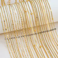 Wholesale Jewelry Solid Color Basic Simple Style 304 Stainless Steel 18K Gold Plated Necklace main image 5