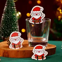 Christmas Christmas Hat Christmas Tree Santa Claus Cartoon Style Cute Party Festival Decorative Props sku image 1
