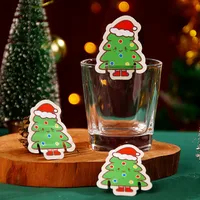 Christmas Christmas Hat Christmas Tree Santa Claus Cartoon Style Cute Party Festival Decorative Props sku image 1