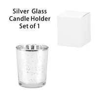 Christmas Glass Starry Sky Simple Style Party Candlestick sku image 4