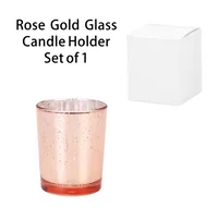 Christmas Glass Starry Sky Simple Style Party Candlestick sku image 5