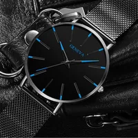 Men's Casual Watch Fashion Geneva Couple Men's And Women's Simple Business Mesh Quartz Watch main image 1
