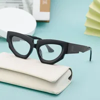 Cat Eye Streetwear Geometric Pc Full Frame Women's Sunglasses main image 2