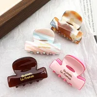 Women's Multicolor Sweet Simple Style Acetic Acid Sheets Hair Claws main image 1