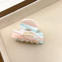 Women's Multicolor Sweet Simple Style Acetic Acid Sheets Hair Claws sku image 3