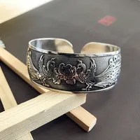 Géométrique Fleur Rétro Alliage Bracelet De Gros sku image 23