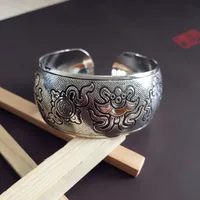 Géométrique Fleur Rétro Alliage Bracelet De Gros sku image 1