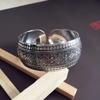 Géométrique Fleur Rétro Alliage Bracelet De Gros sku image 8