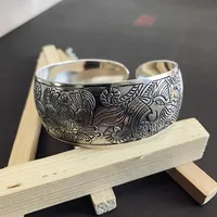 Géométrique Fleur Rétro Alliage Bracelet De Gros sku image 24